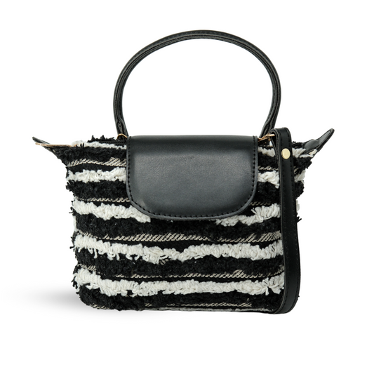 Petit Voyage Sling Bag- Salt and Pepper