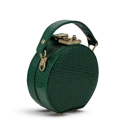 Bottle Green Mini Minaudiere