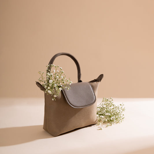 Petit Voyage Sling Bag- Almond