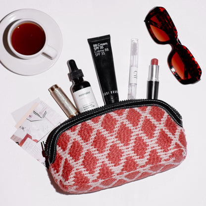 Cardinal Red Cosmetic Case