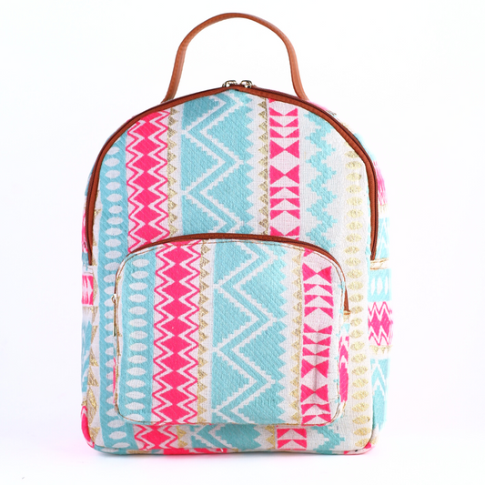 Pink Summer Large Backpack
