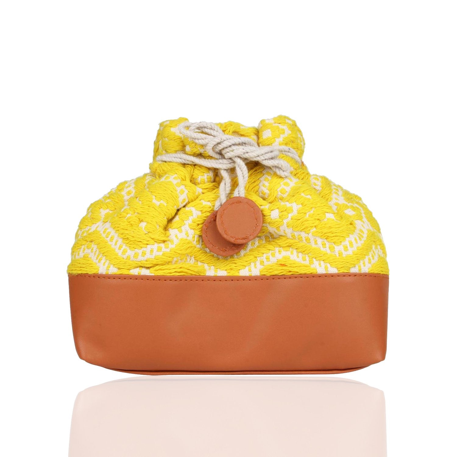 Sunshine Geometry Potli Pouch